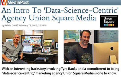 An Intro To 'Data-Science-Centric' Agency Union Square Media
